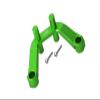 GPM For Arrma 1/10 KRATON 4S BLX Upgrade Parts Aluminum Rear Body Post Stabilizer - 3Pc Set Green view 1