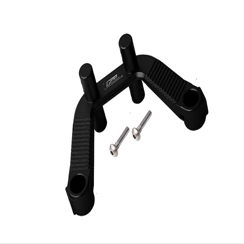 GPM For Arrma 1/10 KRATON 4S BLX Upgrade Parts Aluminum Rear Body Post Stabilizer - 3Pc Set Black