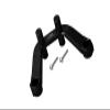 GPM For Arrma 1/10 KRATON 4S BLX Upgrade Parts Aluminum Rear Body Post Stabilizer - 3Pc Set Black view 1