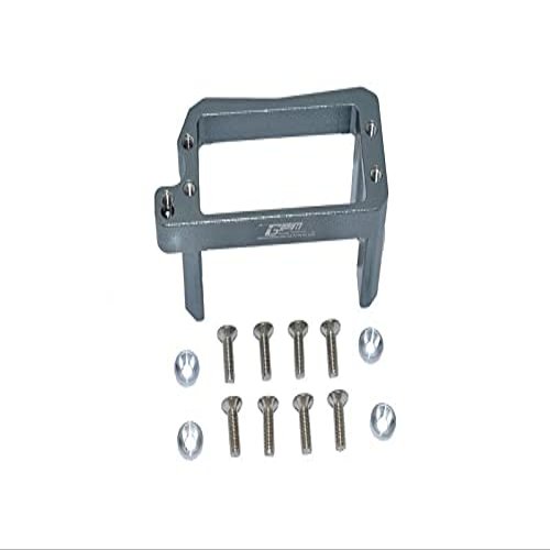 GPM For Losi 1/10 Lasernut U4 Tenacity LOS03028 Upgrade Parts Aluminum Servo Mount - 13Pc Set Gray Silver