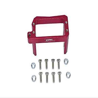 GPM For Losi 1/10 Lasernut U4 Tenacity LOS03028 Upgrade Parts Aluminum Servo Mount - 13Pc Set Red