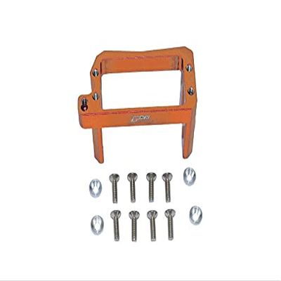 GPM For Losi 1/10 Lasernut U4 Tenacity LOS03028 Upgrade Parts Aluminum Servo Mount - 13Pc Set Orange