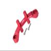 GPM For Arrma 1/10 KRATON 4S BLX Upgrade Parts Aluminum Front Body Post Stabilizer - 3Pc Set Red view 1