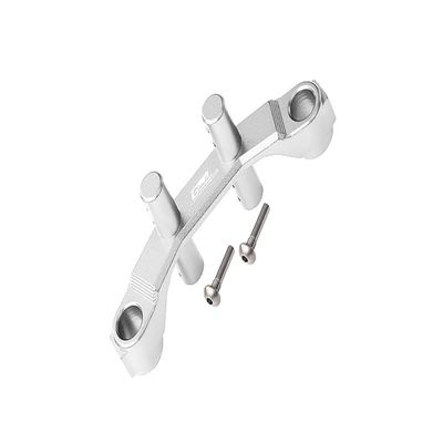 GPM For Arrma 1/10 KRATON 4S BLX Upgrade Parts Aluminum Front Body Post Stabilizer - 3Pc Set Silver