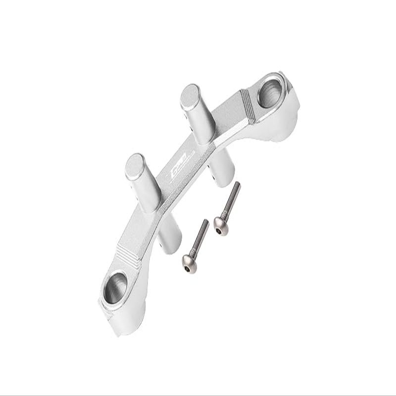 GPM For Arrma 1/10 KRATON 4S BLX Upgrade Parts Aluminum Front Body Post Stabilizer - 3Pc Set Silver
