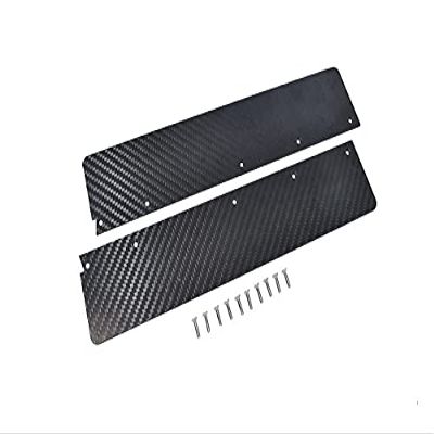 GPM for Arrma 1/7 Infraction 6S BLX ARA109001 Upgrade Parts Carbon Fiber Chassis Side Panels -12Pc Set Black