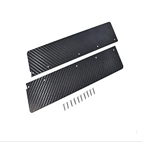 GPM for Arrma 1/7 Infraction 6S BLX ARA109001 Upgrade Parts Carbon Fiber Chassis Side Panels -12Pc Set Black