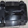 GPM for Arrma 1/7 Infraction 6S BLX ARA109001 Upgrade Parts Carbon Fiber Chassis Side Panels -12Pc Set Black view 4