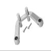 GPM For Arrma 1/10 KRATON 4S BLX Upgrade Parts Aluminum Rear Body Post Stabilizer - 3Pc Set Silver view 1