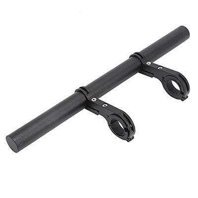 12-Inch Handlebar Extension Bar, Aluminum Alloy for Mounting Lights, GPS, Phone or Accessories on Bicycles and Motorcycles