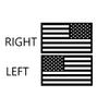 American Flag - Right or Left Facing Decal by Check Custom Design view 2