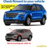 Goodyear Mud Flaps for Ford Explorer 2011-2019, Pair, Heavy-Duty Thermoplastic, Custom Fit, Easy to Install, Road/Weather Durability, Car Accessories - GY004714v view 2