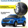 Goodyear Mud Flaps for Ford Explorer 2011-2019, Pair, Heavy-Duty Thermoplastic, Custom Fit, Easy to Install, Road/Weather Durability, Car Accessories - GY004714v view 4