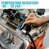 8AN Fuel Line Hose 10FT - 500 PSI High Pressure Braided Stainless Steel Hose for Fuel, Oil, Transmission Cooler & Hydraulic Lines view 4