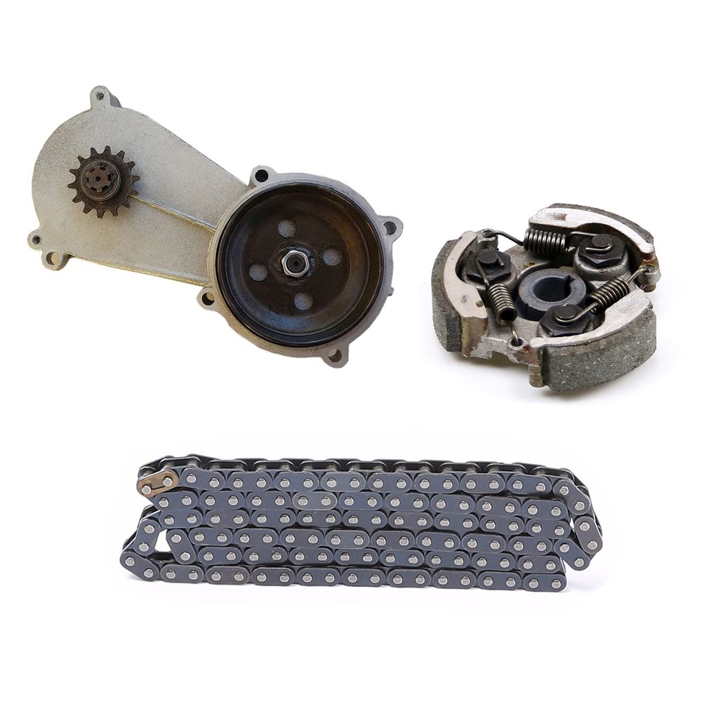 TDPROMOTO T8F Heavy Duty Clutch Gear Box Chain T8F 14T for Scooter Pocket Bike Quad 47cc 49cc 50cc Motor Engine