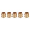 Brake Olive Insert, Set of 10 Copper Olive Connector Insert Spare parts for Tektro Hydraulic Disc Brake Hose view 2