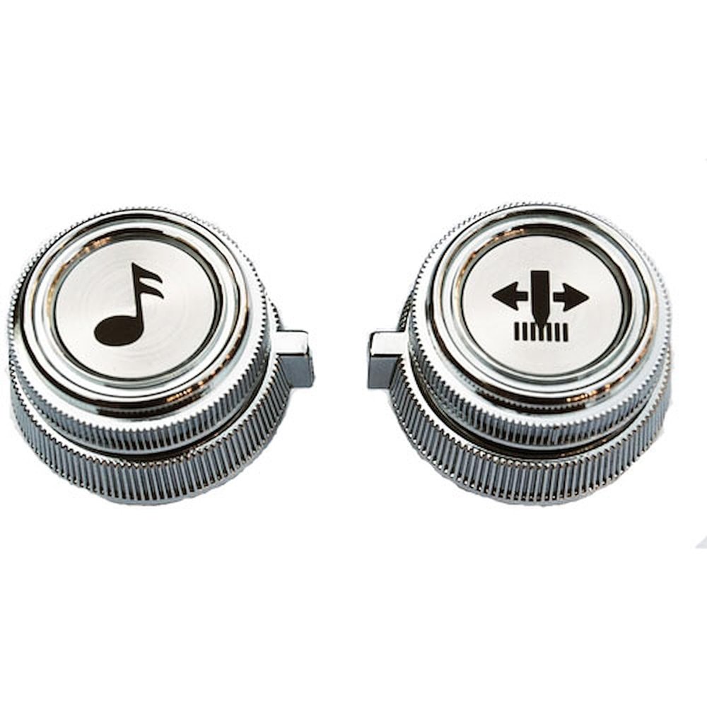 Key Parts 0850-670 Radio Knob Set 1981-1987 GM C/K Series with AM/FM or AM/FM Ca