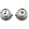 Key Parts 0850-670 Radio Knob Set 1981-1987 GM C/K Series with AM/FM or AM/FM Ca view 2