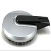 New Silver & Black Bar Wheel Rim Hub Center Cap Replacement for 2006-2010 Hummer H3 H3T 16 inch Factory Wheel view 2