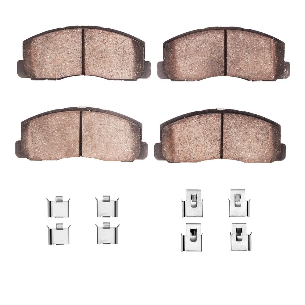 DFC Front 3000 Ceramic Brake Pads| Fits 1989-1990 Dodge 2000