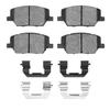 DFC Front 5000 Advanced Brake Pads| Fits 2016-2021 Fiat 500X view 1