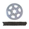 TDPROMOTO #35 Pitch Chain 65T Sprocket Axle Hub Kit for Go Kart Racing Mini Bike ATV Buggy Cart view 1