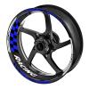 KETABAO Solid Color GP03 17 inch Rim Wheel Stickers Decals Compatible with CBR1000RR 04-19 04 05 06 07 08 Blue view 2