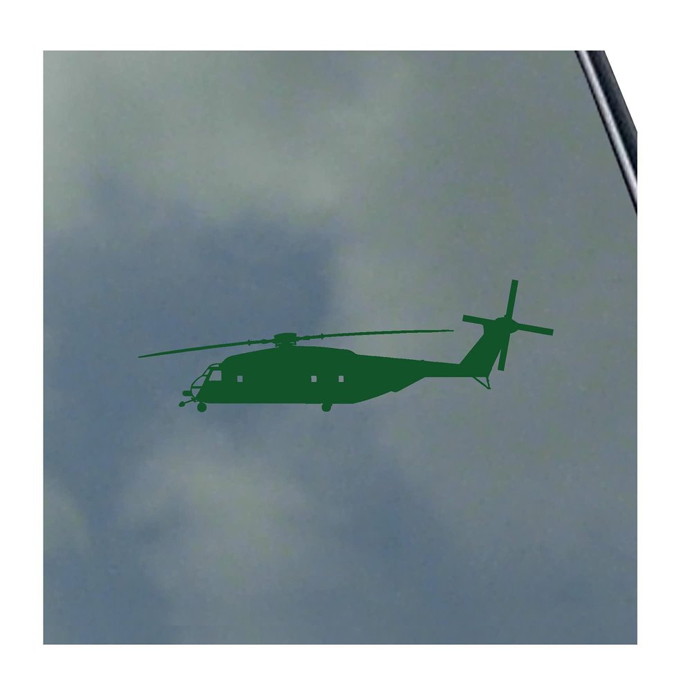 Sikorsky MH-53E Sea Dragon Pilot Vinyl Sticker Decal Crew Air Force HH-53 Super Jolly Green Giant