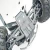 1/10 Big Rock Crew CAB Stainless Steel Skid Plate Chassis Protect Armor - Hollow view 3
