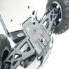 1/10 Big Rock Crew CAB Stainless Steel Skid Plate Chassis Protect Armor - Hollow view 4