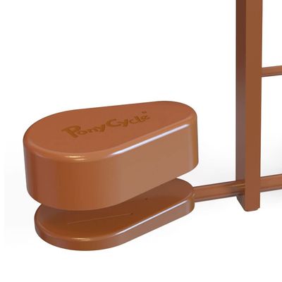 PonyCycle Pedal Pad (for Model Y/Model U Size3 &4 Ride on Horse Brown, Chocolate) - Brown