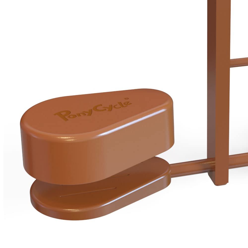 PonyCycle Pedal Pad (for Model Y/Model U Size3 &4 Ride on Horse Brown, Chocolate) - Brown