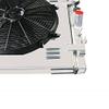 ALLOYWORKS Aluminum Radiator + Shroud Fan + Relay for 2007-2017 Jeep Wrangler JK 3.6L 3.8L 220Cu.V6 view 4