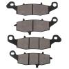 SOLLON Front and Rear Brake Pads for VN900 Vulcan Classic/Classic LT 2006-2014, VN900 Vulcan Custom 2007-2014, VN1500 1999-2004, VN1600 Vulcan Classic 2001-2008, VN1700 Vulcan 2009-2014 view 1