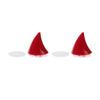 Aislor Devil Horns for Motorcycle Helmet with Suction Cups,Helmet Accessory for Bicycle Helmet, Ski Helmet, Motorcycle Helmet, Snowboard Helmet Red 2Pcs view 1