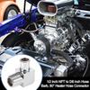 X AUTOHAUX 90 Degree Car Heater Hose Connector Aluminum Intake Manifold Connector 1/2 Inch NPT to 7/10 Inch view 2