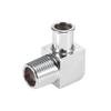 X AUTOHAUX 90 Degree Car Heater Hose Connector Aluminum Intake Manifold Connector 1/2 Inch NPT to 7/10 Inch view 4