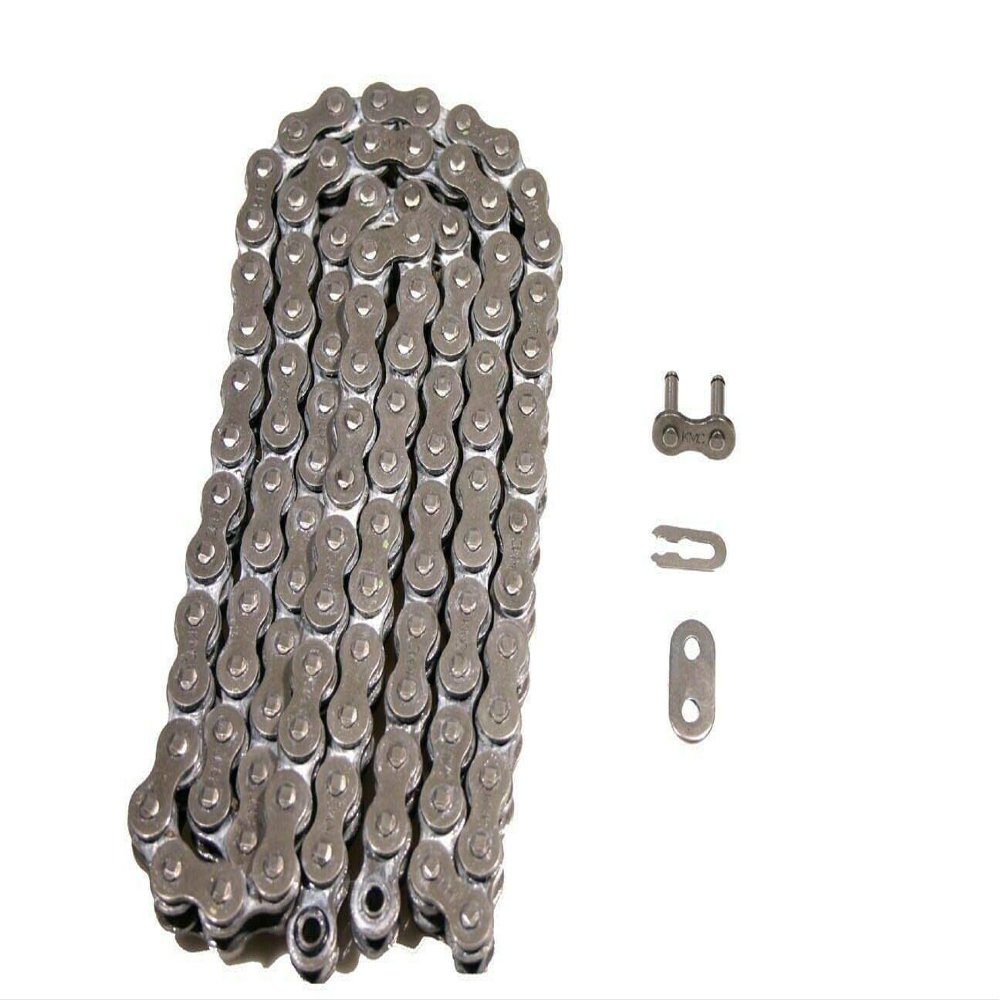 Heavy Duty Chain fits - DRZ125 DRZ 125 2003-2013 - 428-130 Non O-Ring Drive Chain with Master Link - Steel Links Chain - Replacement Drive Chain