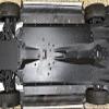GPM for Arrma 1/7 Infraction 6S BLX ARA109001 Upgrade Parts Carbon Fiber Chassis Side Panels (25mm Wide) - 12Pc Set Black view 2