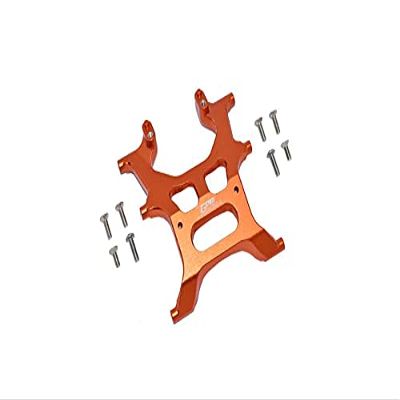 Aluminum Rear Chassis Support Frame For Axial 1:10 SCX10 III Jeep Wrangler AXI03007 / Jeep Gladiator AXI03006-9Pc Set Orange