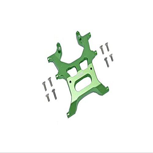 Aluminum Rear Chassis Support Frame For Axial 1:10 SCX10 III Jeep Wrangler AXI03007 / Jeep Gladiator AXI03006-9Pc Set Green
