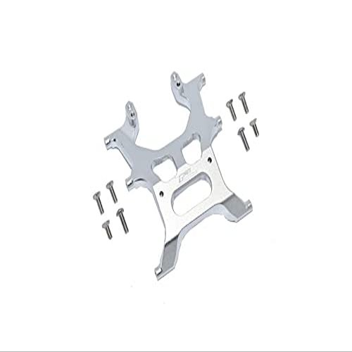 Aluminum Rear Chassis Support Frame For Axial 1:10 SCX10 III Jeep Wrangler AXI03007 / Jeep Gladiator AXI03006-9Pc Set Silver