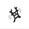 Aluminum Rear Chassis Support Frame For Axial 1:10 SCX10 III Jeep Wrangler AXI03007 / Jeep Gladiator AXI03006-9Pc Set Black view 1