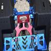 Aluminum Rear Chassis Support Frame For Axial 1:10 SCX10 III Jeep Wrangler AXI03007 / Jeep Gladiator AXI03006-9Pc Set Blue view 4