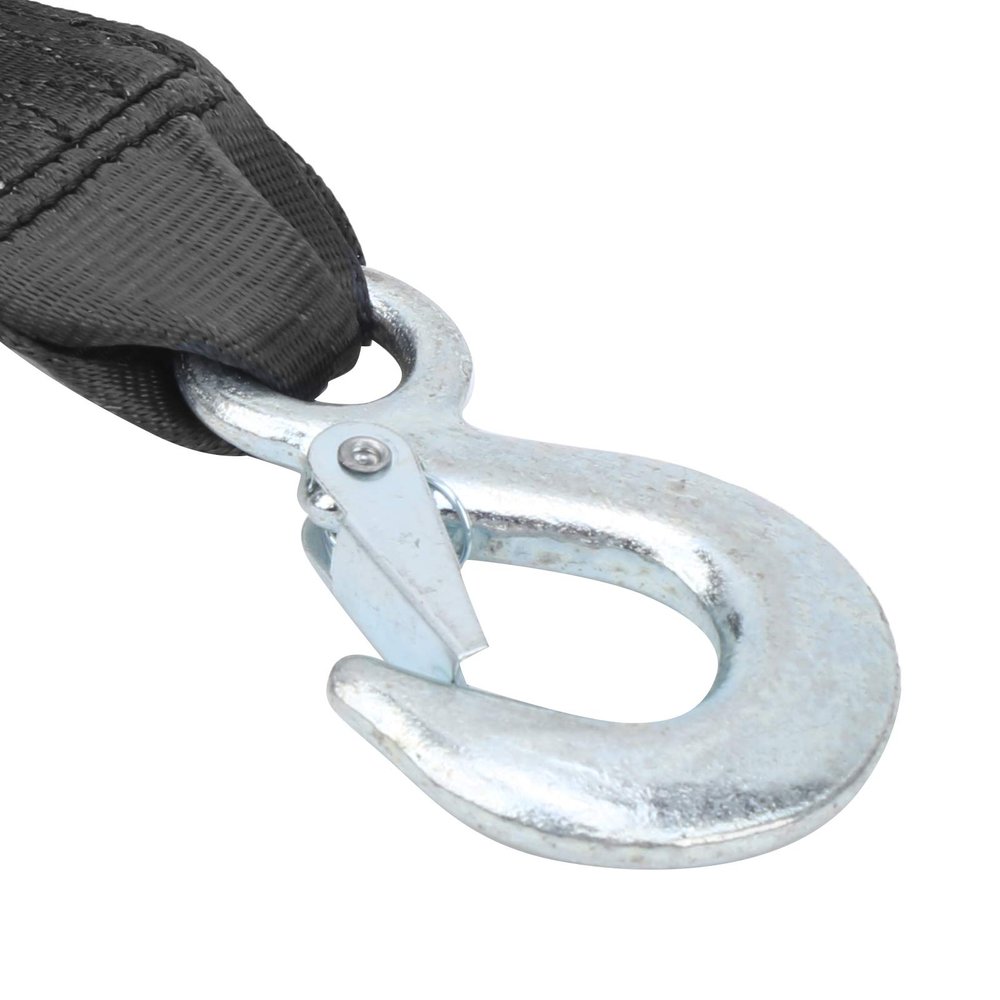 01 Boat Winch Strap, Professional Polyester Boat Winch Strap with Hook, Trailer Wave Runner for Boats Towing Heavy Duty Equipment