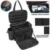Trunab Patrol Bag Law Enforcement, Police Duty Bag, Car Front Seat Organizer Compatible with 15.6 Laptop, Multiple Compartment, Molle Webbing, Removable Strap, Detachable Kettle Bag view 3