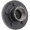 [1-Set] 3500lbs Trailer Axle Wheel Hub and Bearing Kit L44649/10, L68149/11 for #84 Spindle, 1.719'', 10-19 Seal, Dust Cap, Spindle Nut, Shaft Washer, Wheel Lug Nuts view 2