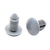 30pcs 10mm Hole Nylon Plastic Rivets Gray Vehicle Fasteners Roof Lining Trunk Trim Panel Retainer Clips,Gray 30PCS view 1
