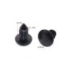30pcs 10mm Hole Nylon Plastic Rivets Gray Vehicle Fasteners Roof Lining Trunk Trim Panel Retainer Clips,Gray 30PCS view 3