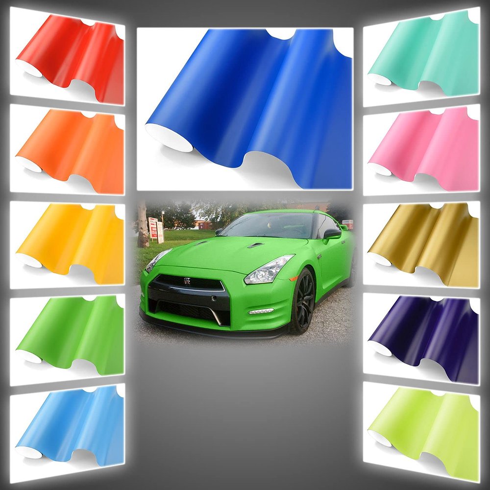 Free Tool Kit Matte Flat Orange Vinyl Wrap Sticker Decal Film Sheet Pro Grade - 12"x60" (1FTx5FT)